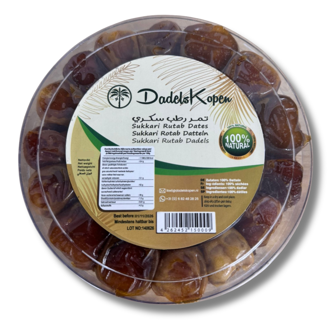 Premium Sukkari dadels Uit Saudi-Arabië