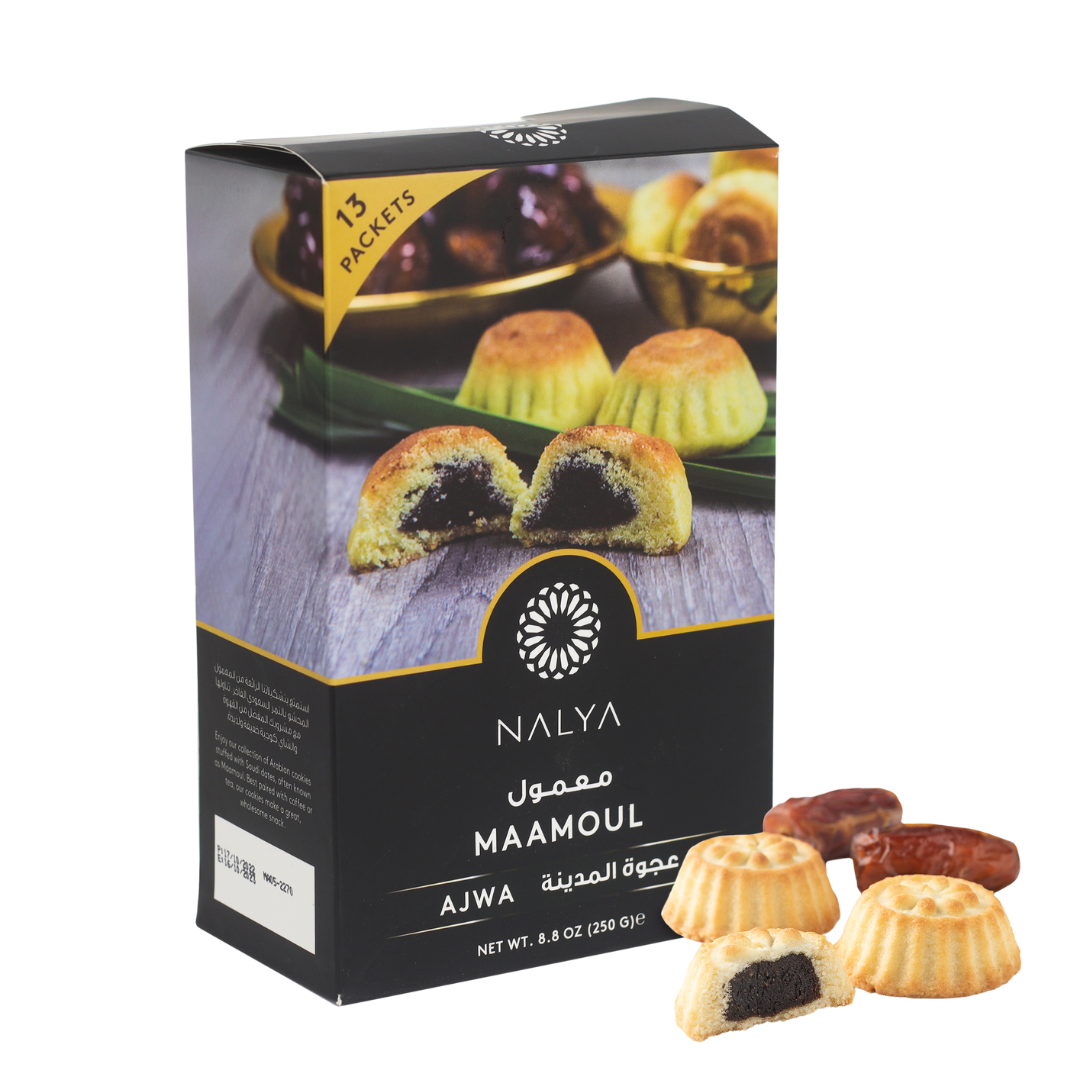 Dadel Cookies Ajwa - Nakheel Alya - 250 Gram