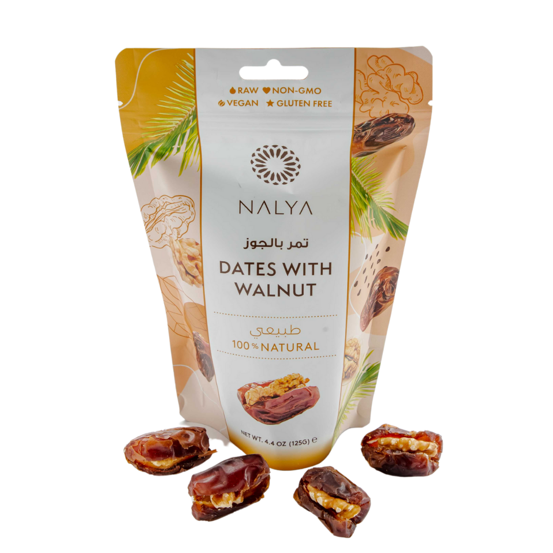 Gevulde Dadels met Walnoot - Nakheel Alya - 125 Gram