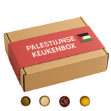 Palestijnse Keukenbox – Za’atar, Maftoul, Medjoul & Olijfolie