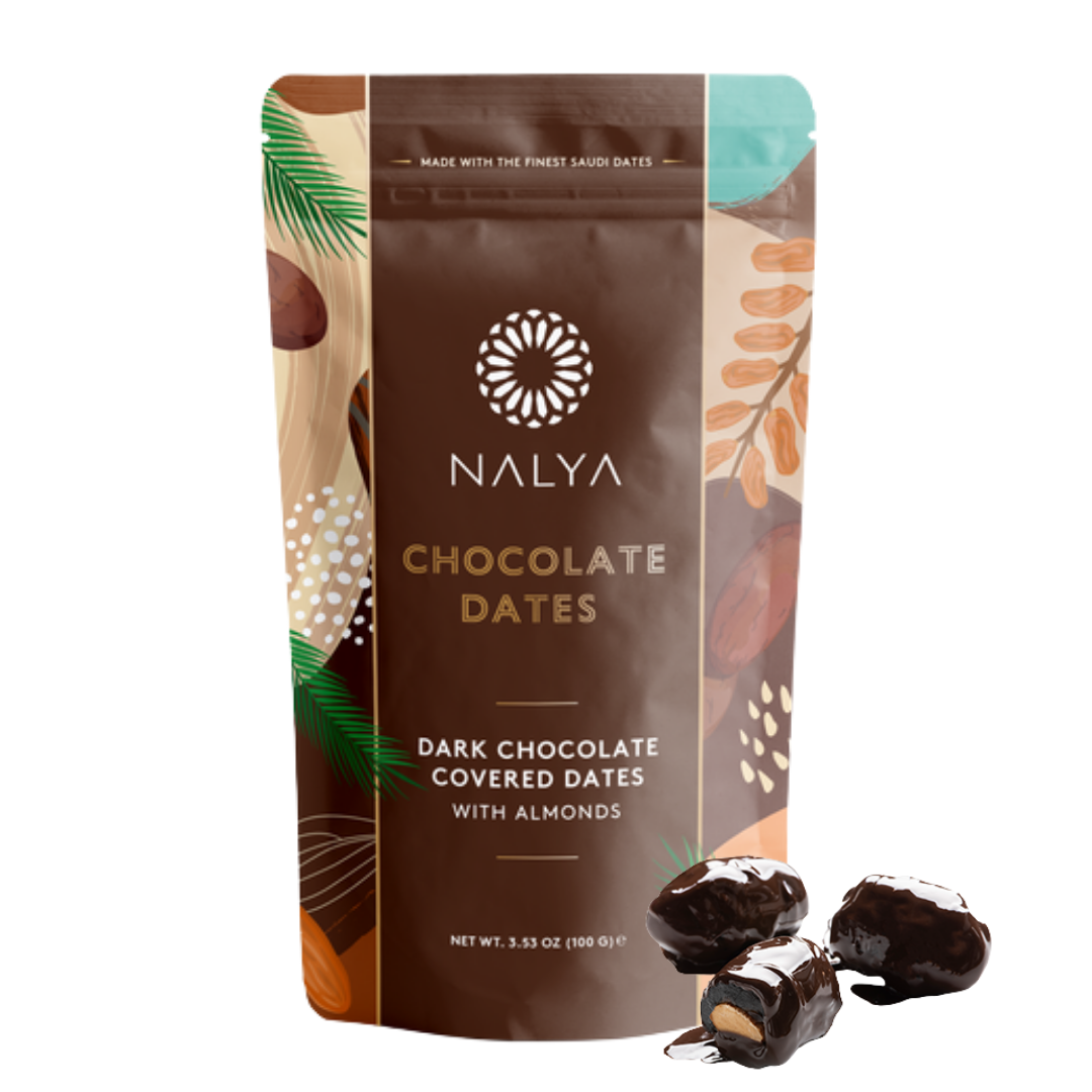 Pure chocolade dadels - Nakheel Alya - 100 Gram
